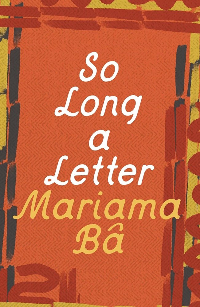 Cover of So Long a Letter